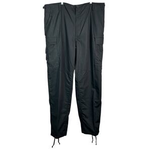 Propper Black Cargo Straight Leg Uniform BDU Ripstop Trouser Pants Reinforced